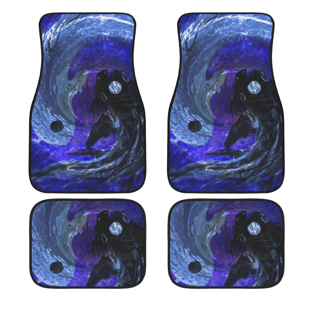 Katerina's Dragon's Eye Koi Desires 4-Piece Car Floor Mats （Customized Separately）| Ships from USA