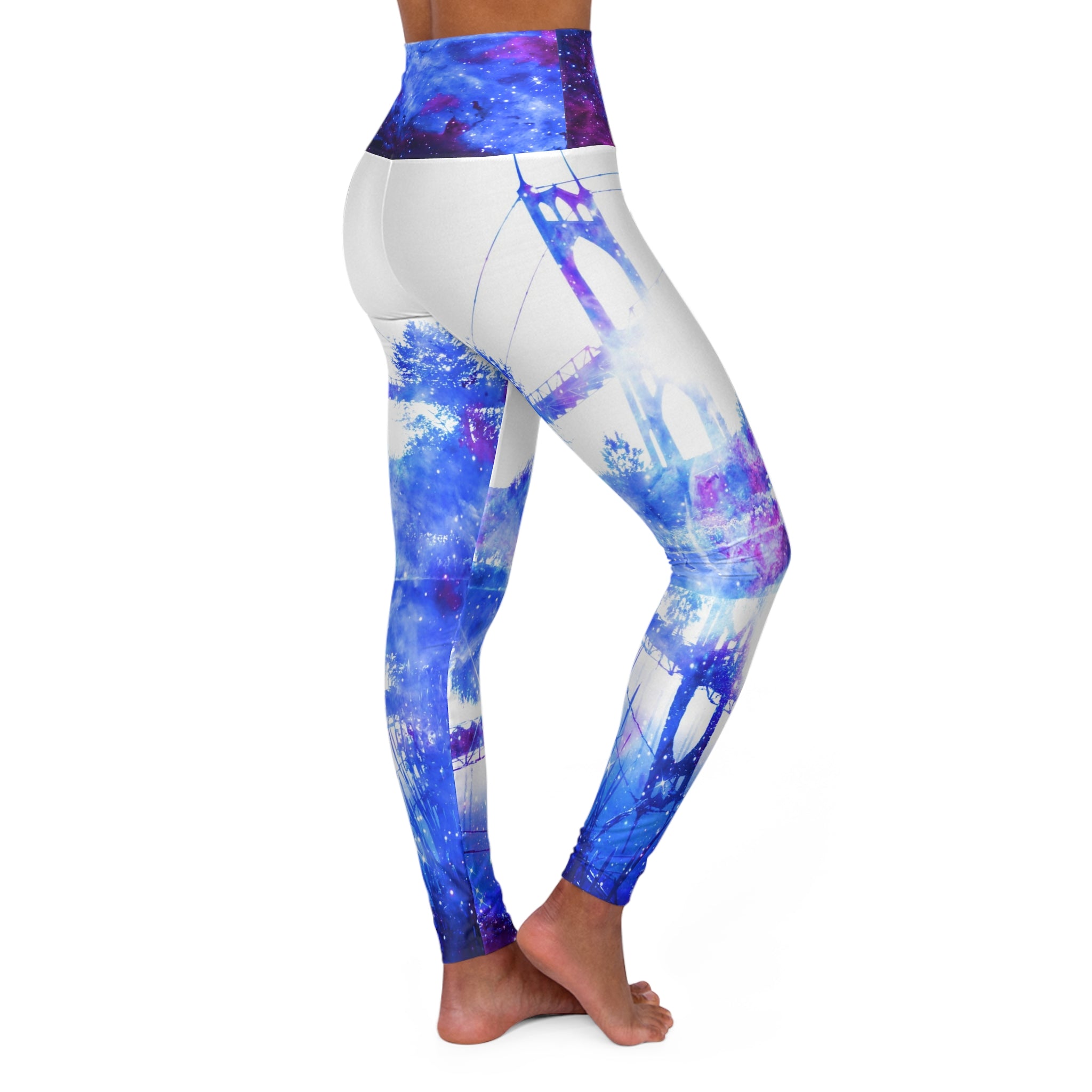 Lover's Bridge to Anywhere Dreams High Waisted Yoga Leggings