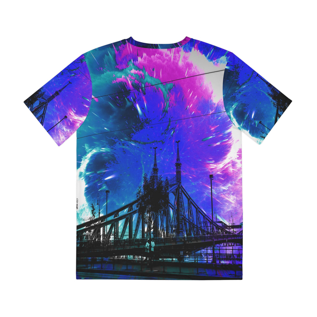 Creation Liberty Bridge Desires Men's Polyester Tee