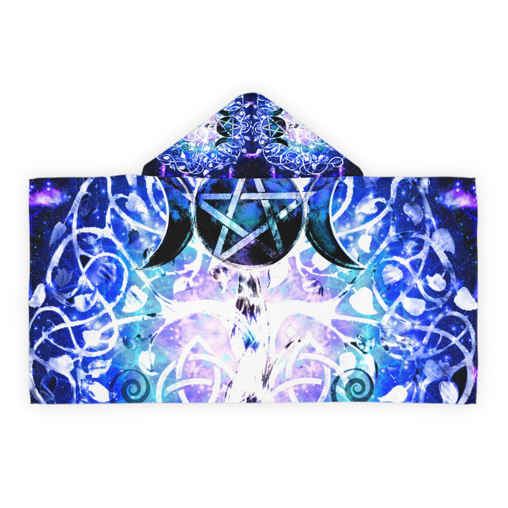 Amen Jin's Katerina's Eros and Psyche Desires Celtic Meditations Youth Hooded Towel