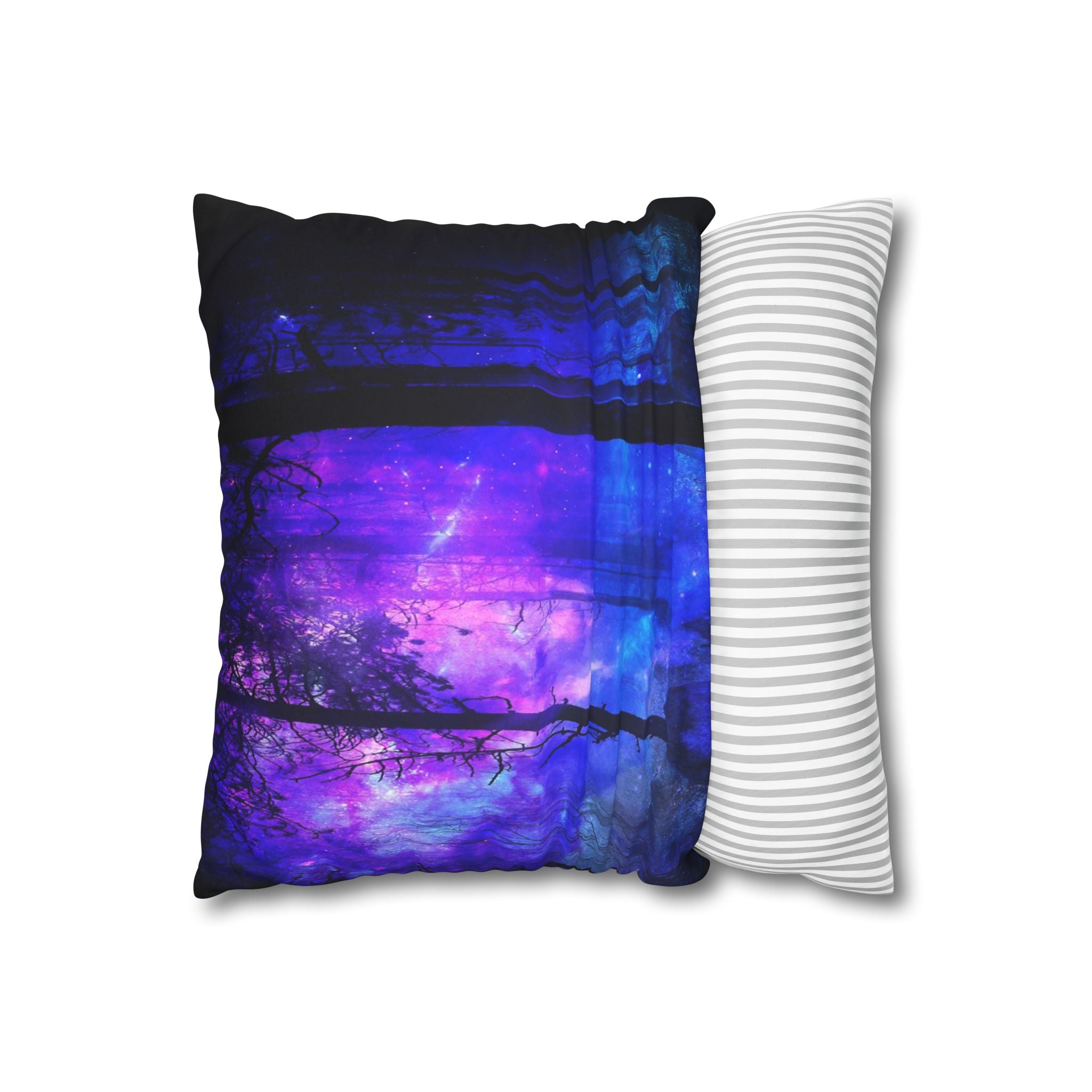 Creation's Heaven Mystic Night Dreams Faux Suede Square Pillow Case