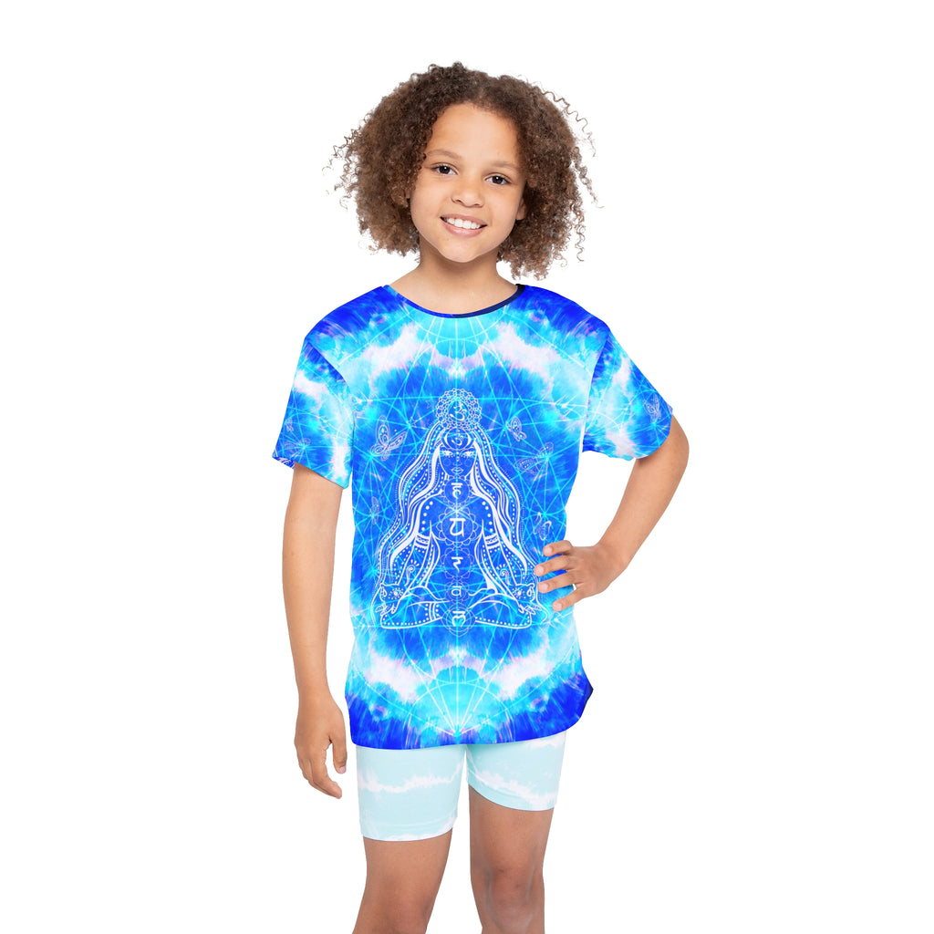 Amen Jin's Blue Sun Cosmic Meditations Kids Sports Jersey