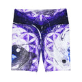 Katerina's Dragon's Eye Desires Koi Meditations Women's Workout Shorts