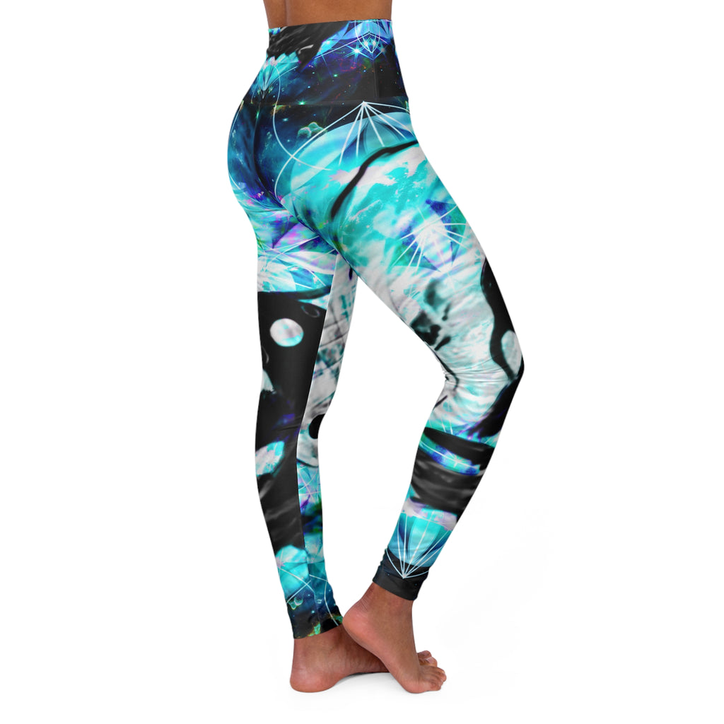 Katerina's Now and Forever Koi Meditations High Waisted Yoga Leggings
