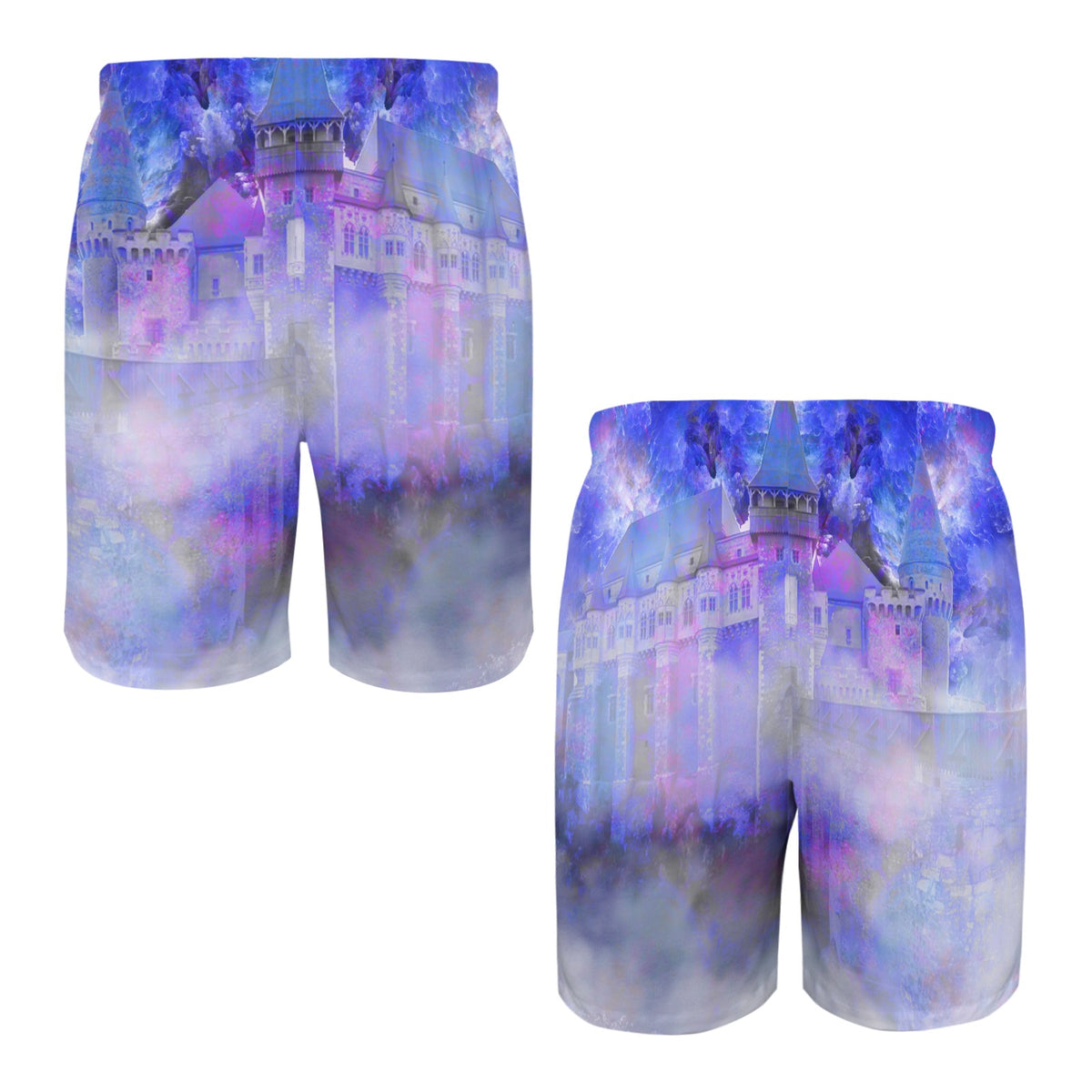 Katerina's I Will Come Again Translyvanian Desires Men's All Over Print Beach Shorts (Sets 26) | Ships from USA