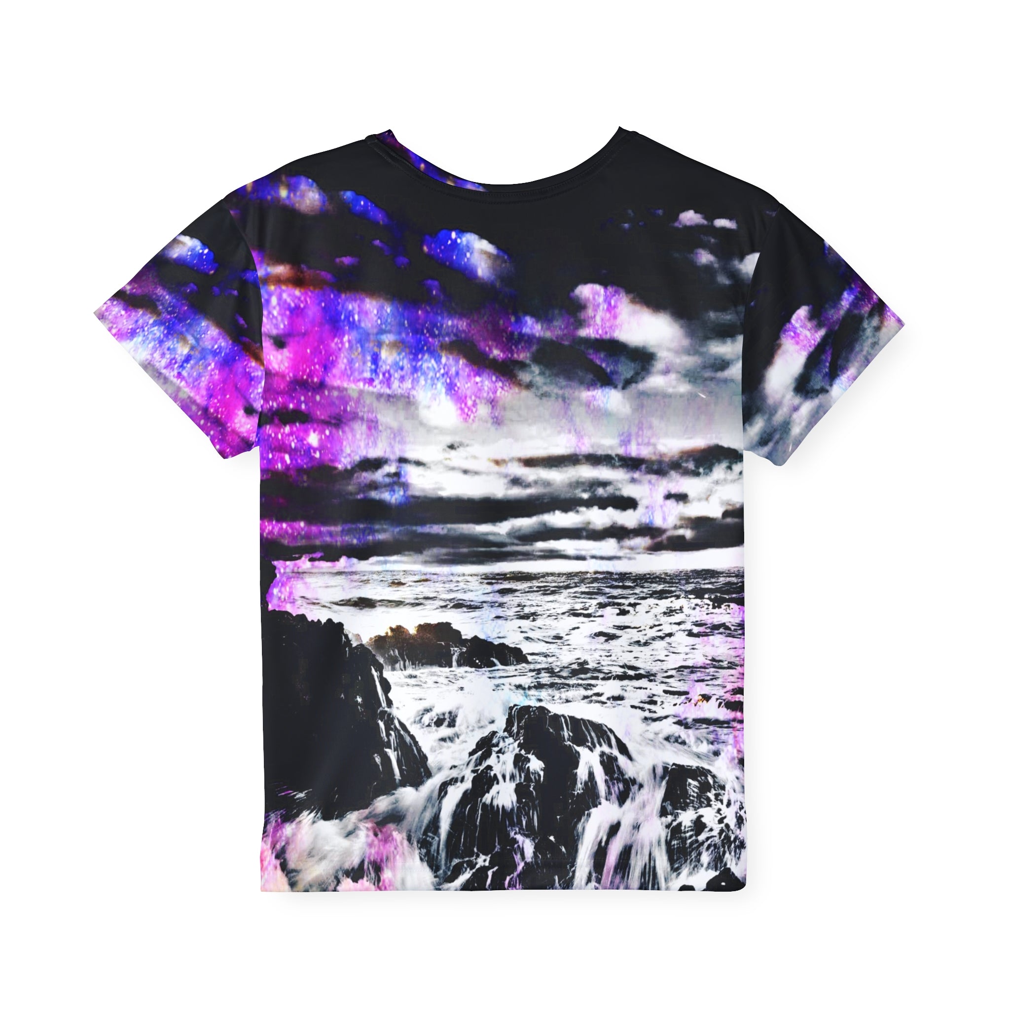 Rainbow Universe Cosmic Falls Dreams Kids Sports Jersey