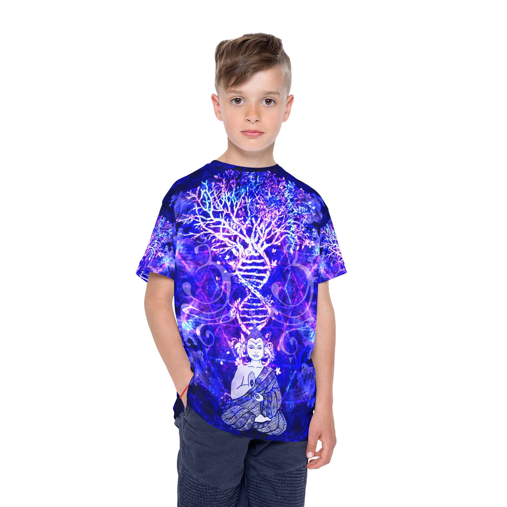 Katerina's Dragon Eye Buddha Meditations Kids Sports Jersey (