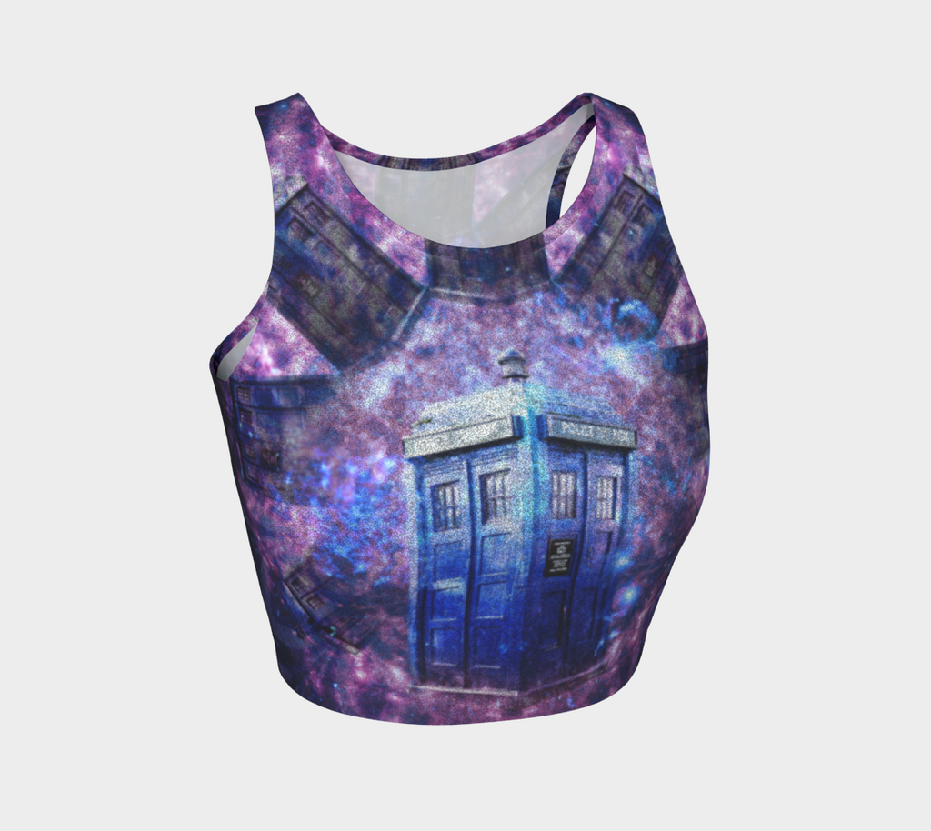 Katerina's Through Time & Space Doctor Desires Athletic Crop Top