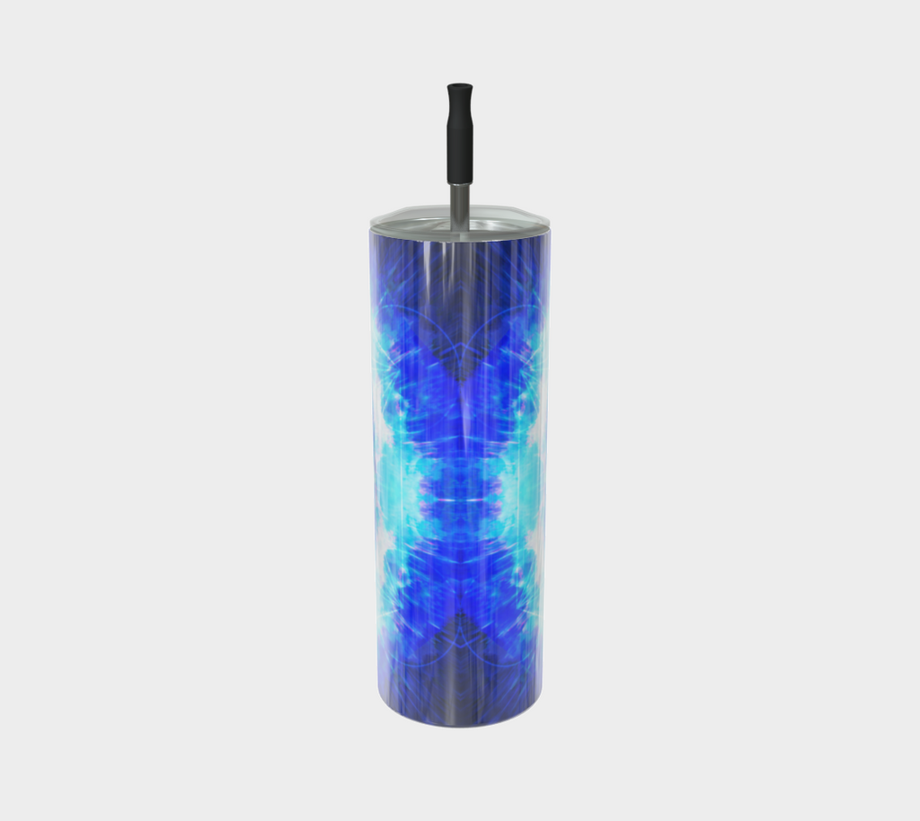 Amen Jin's Blue Sun Cosmic Meditations Stainless Steel Tumbler