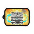 Katerina's Autistic Gold Desires "You Say Autistic" Laptop Sleeve
