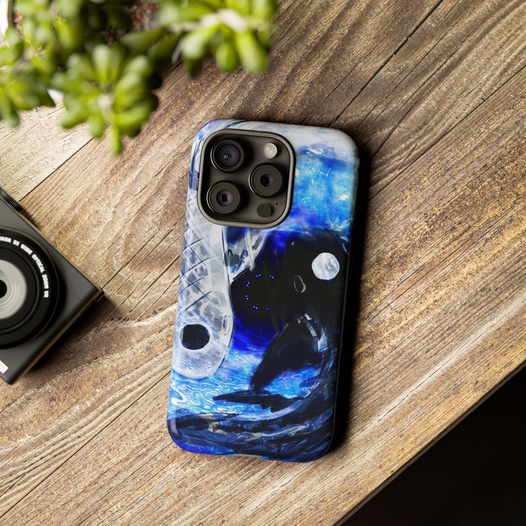 Amen Jin's Kingdome of the Moon Desires Koi Dreams Tough Phone Cases