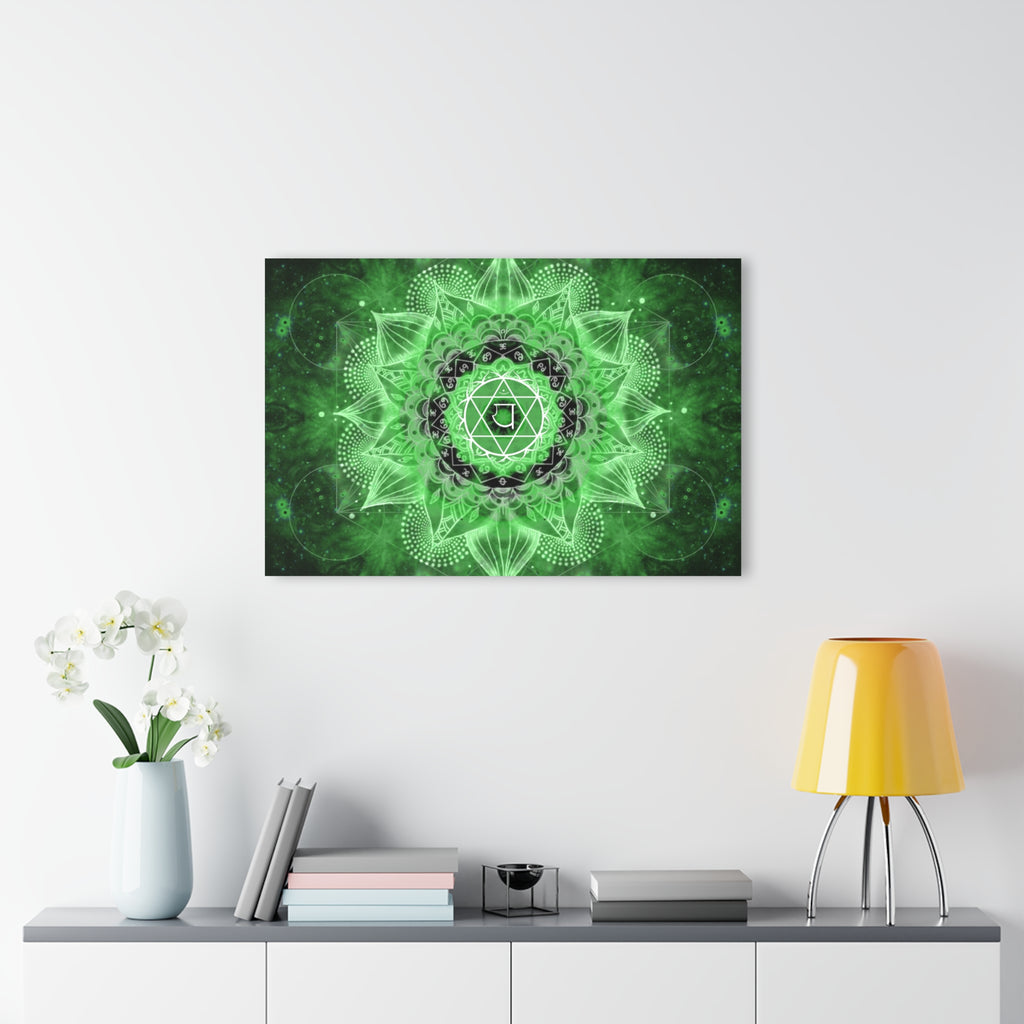 Anahata Meditations Acrylic Print (French Cleat Hanging)