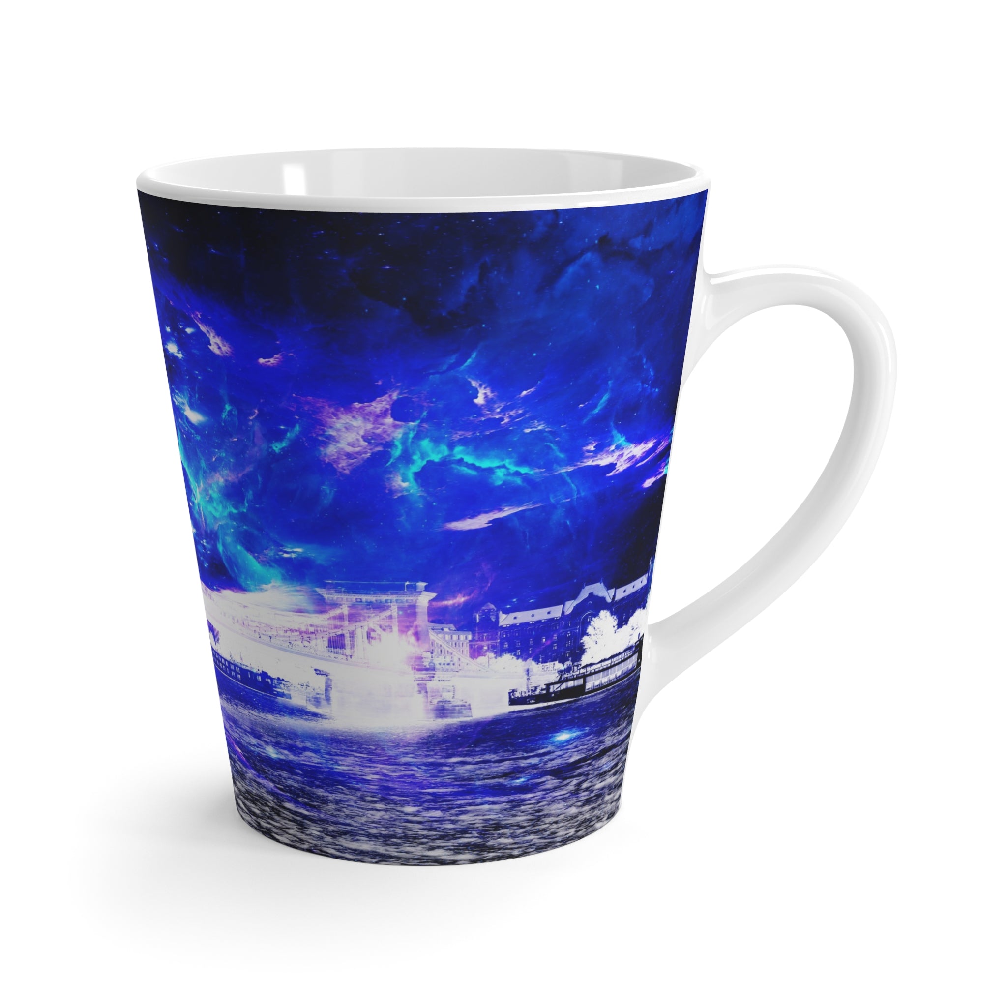 Ad Amorem Amisi Amethyst Sapphire Budapest Dreams Latte Mug