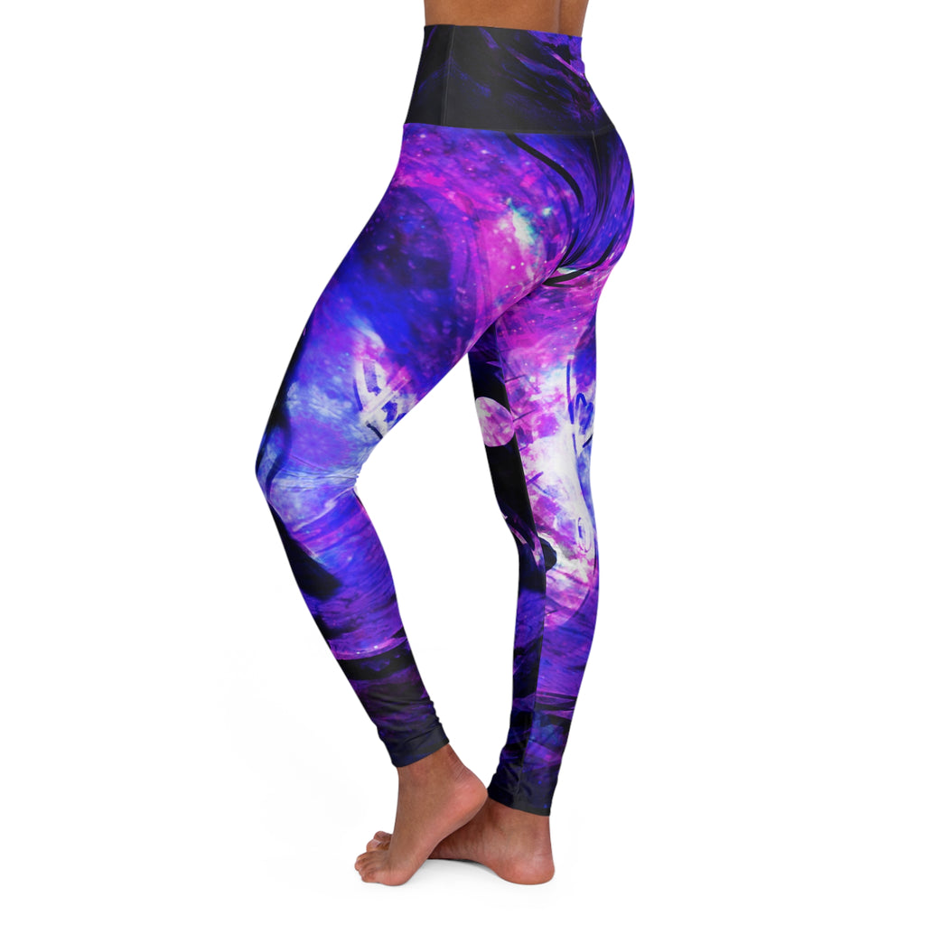 Ajna Koi Desires High Waisted Yoga Leggings