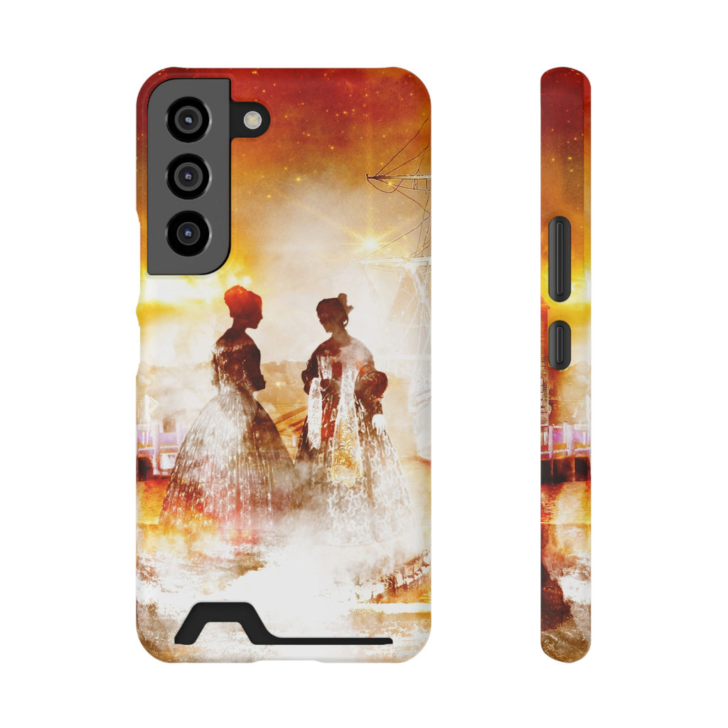 Samhain Eve Salem Harbor Dreams Phone Case With Card Holder