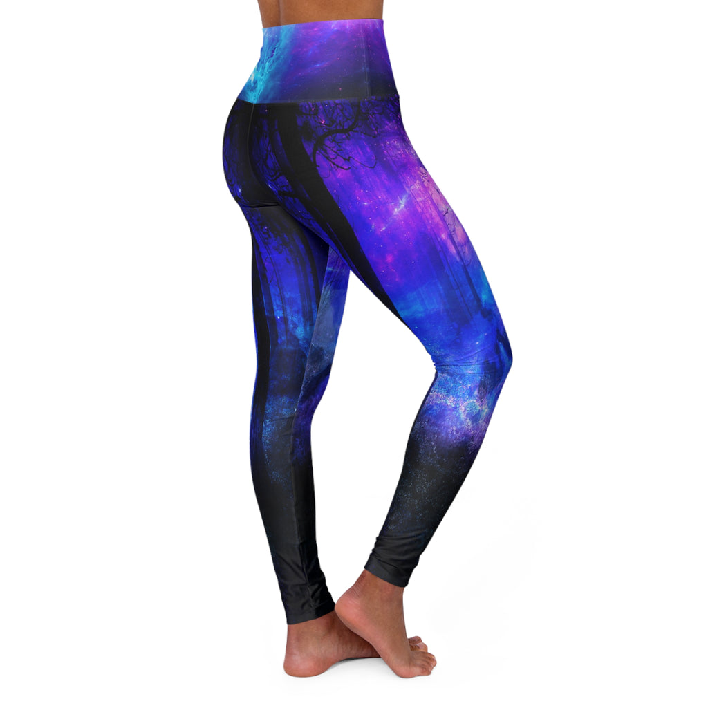 Creation's Heaven Mystic Night Dreams High Waisted Yoga Leggings