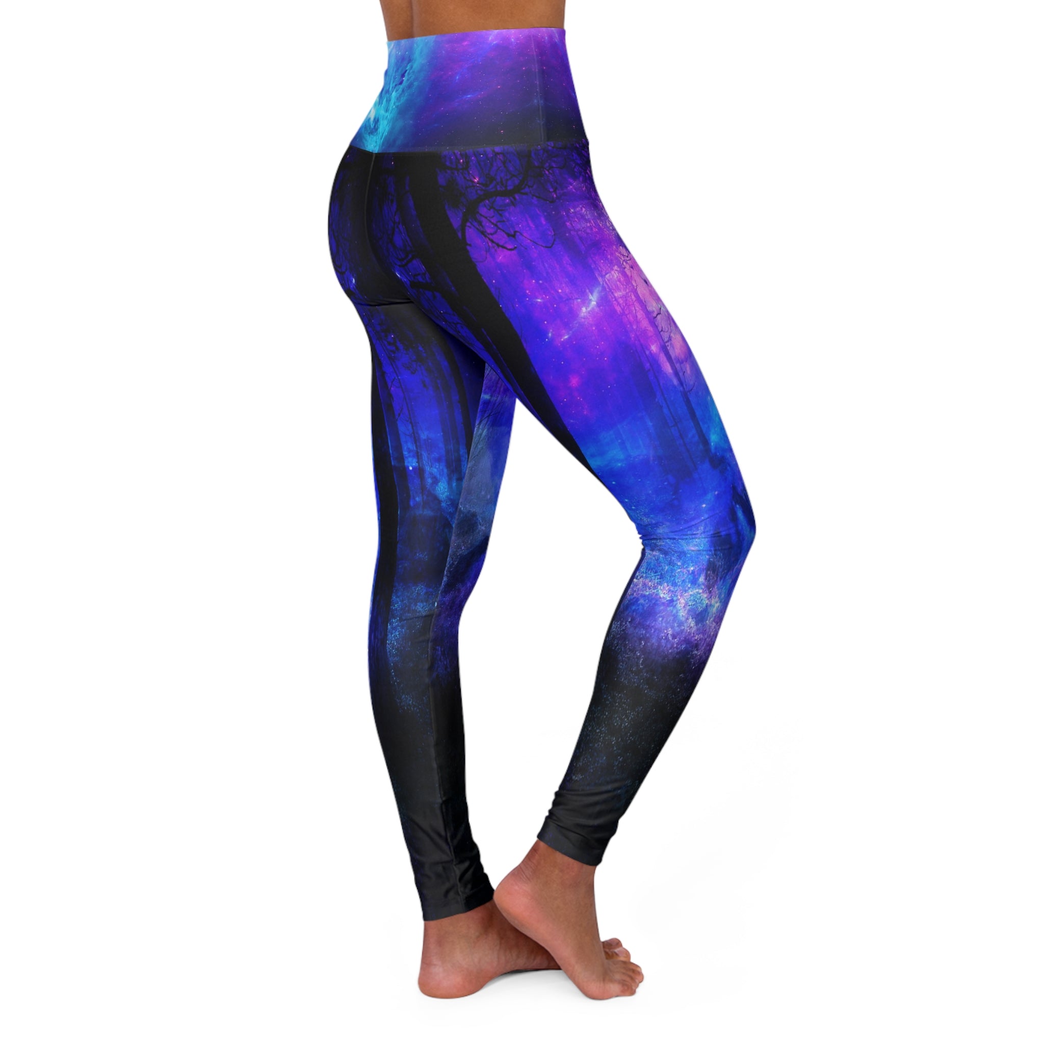 Creation's Heaven Mystic Night Dreams High Waisted Yoga Leggings