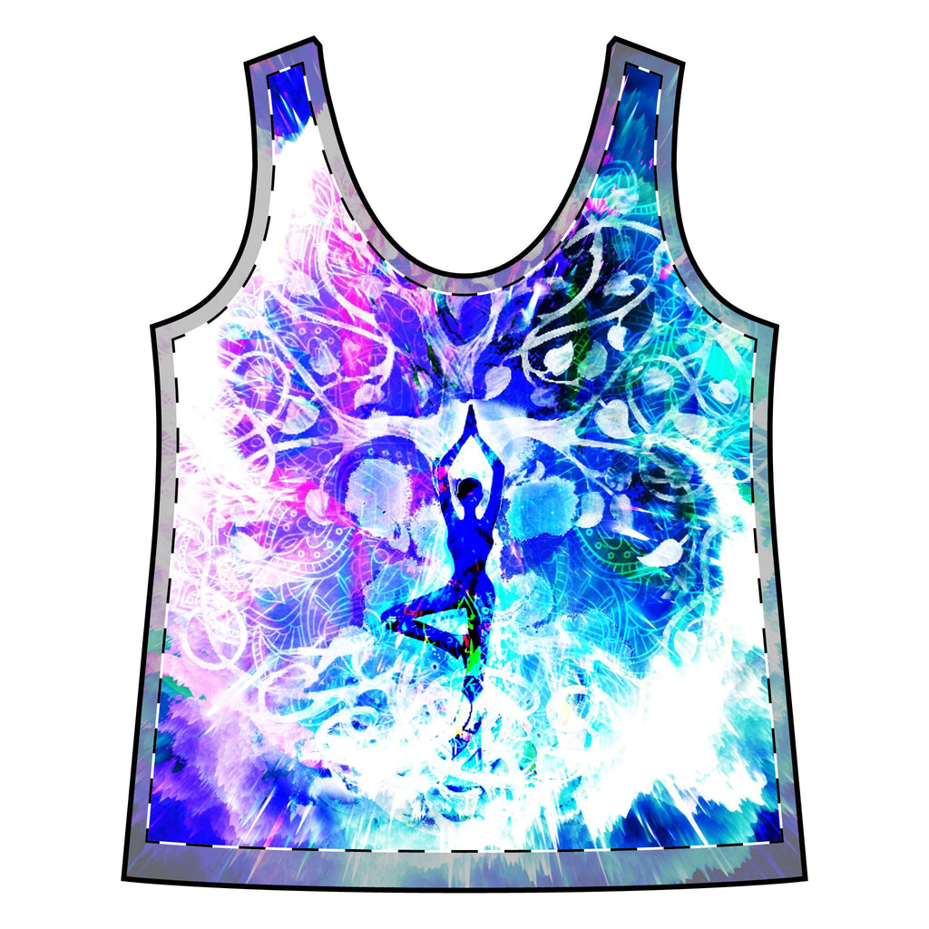 Creation's Namaste Meditations Women's Racerback Tank