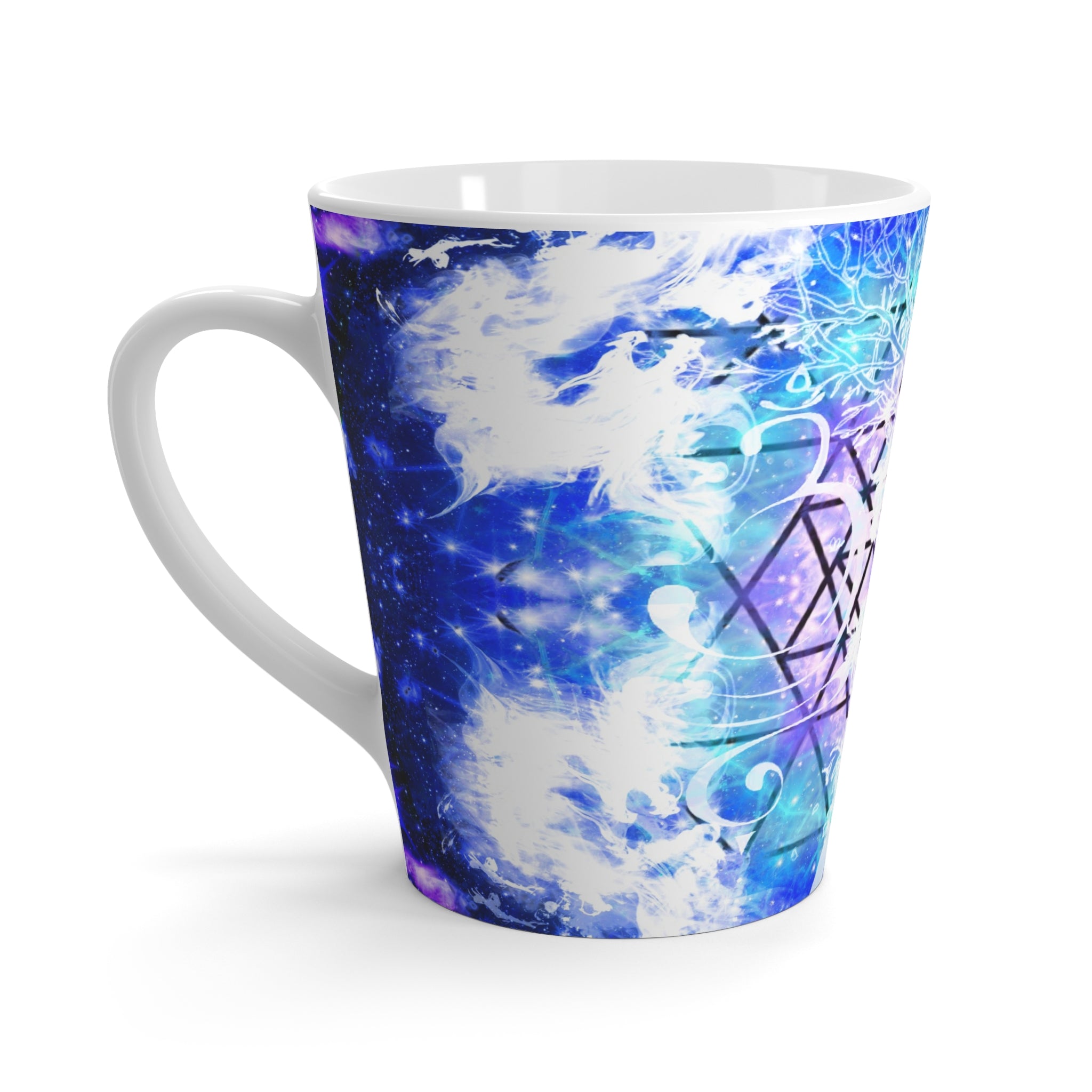 Amen Jin's Katerina's Eros and Psyche Buddha Meditations Latte Mug