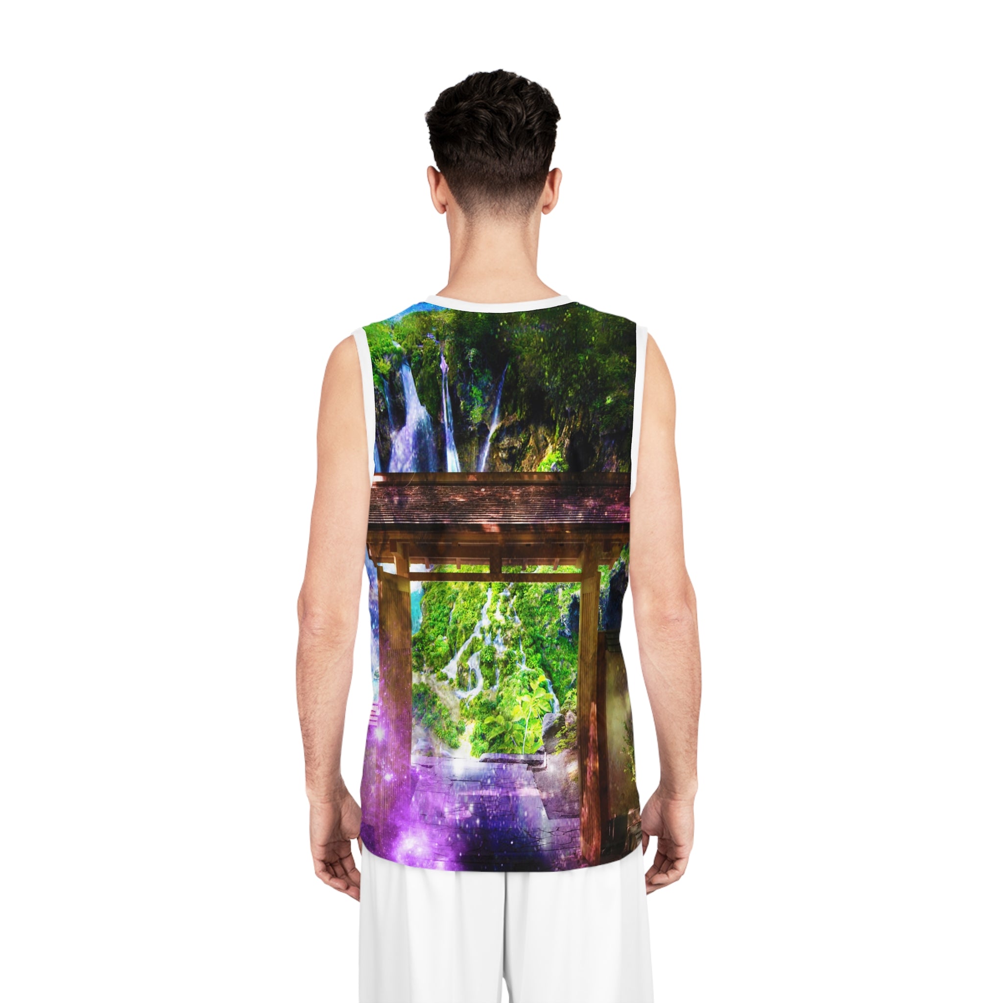 Rainbow Universe Pathway to Paridise Dreams Basketball Jersey