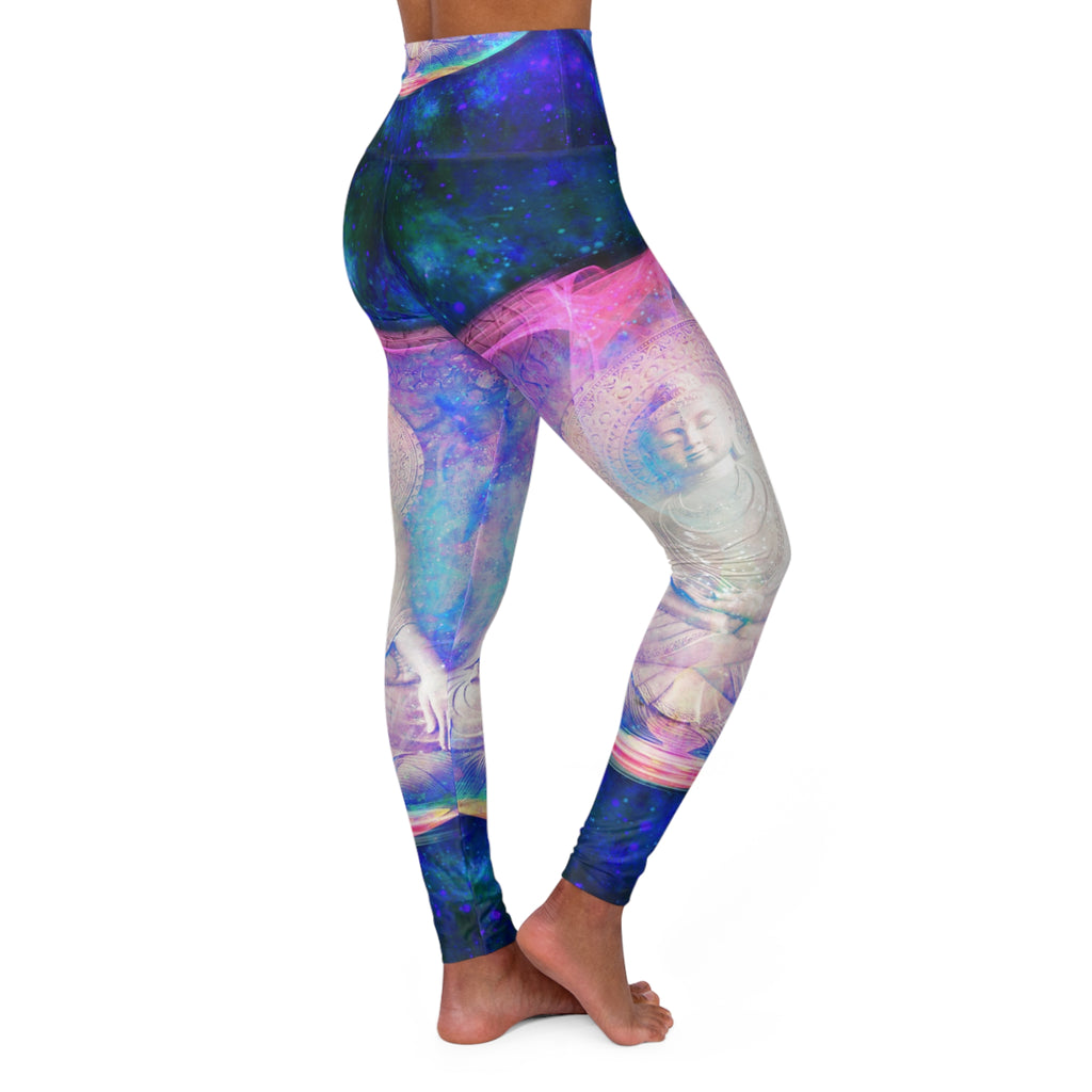 Amen Jin's Memories of Yesterday Stillness Desires High Waisted Yoga Leggings