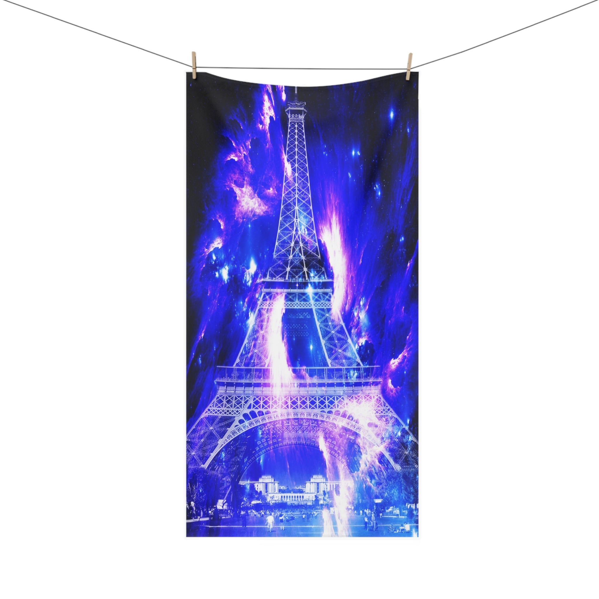 Amethyst Sapphire Parisian Dreams Mink-Cotton Towel