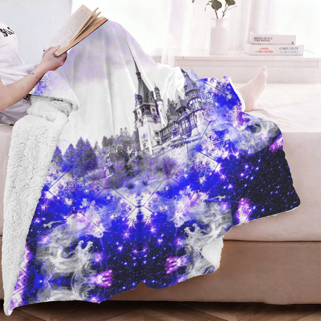 Katerina's Psyche Desires Dragoness Dreams Sherpa Fleece Blanket 60" x 80" | Ships from USA