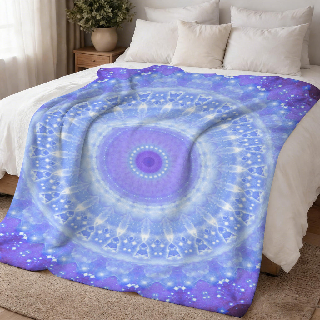 Katerina's Living on a Prayer Desires Sherpa Fleece Blanket 60" x 80" | Ships from USA
