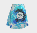 Amen Jin's Mandala of Dragon Fire Desires Fairy Om Meditations Flared Skirt
