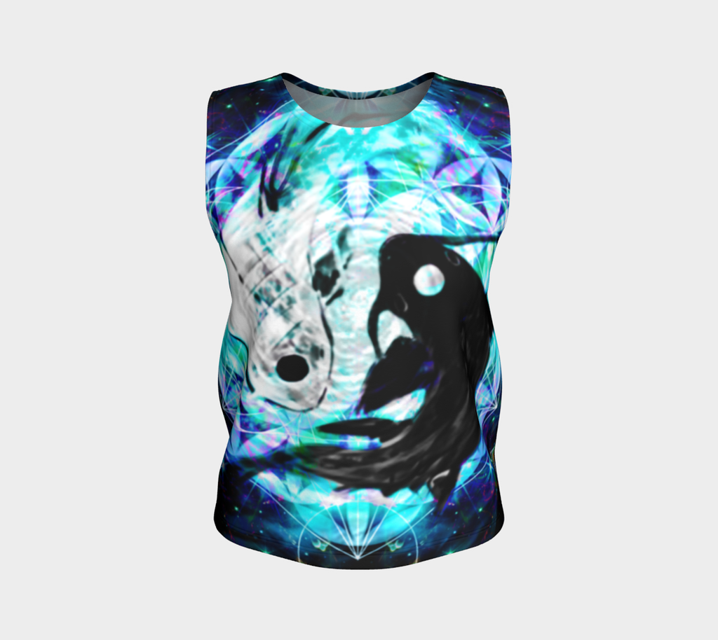 Katerina's Now and Forever Koi Meditations Loose Tank Top