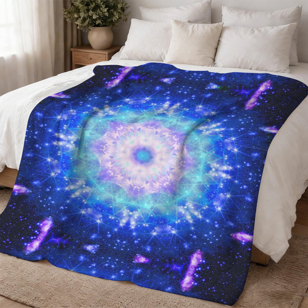 Amen' Jins Katerina's Eros & Psyche Desires Sherpa Fleece Blanket 60" x 80" | Ships from USA