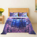 Katerina's Through Time & Space Doctor Desires 3-Piece Bedding Set (Bed Sheet + Pillowcases)  | Ships from USA