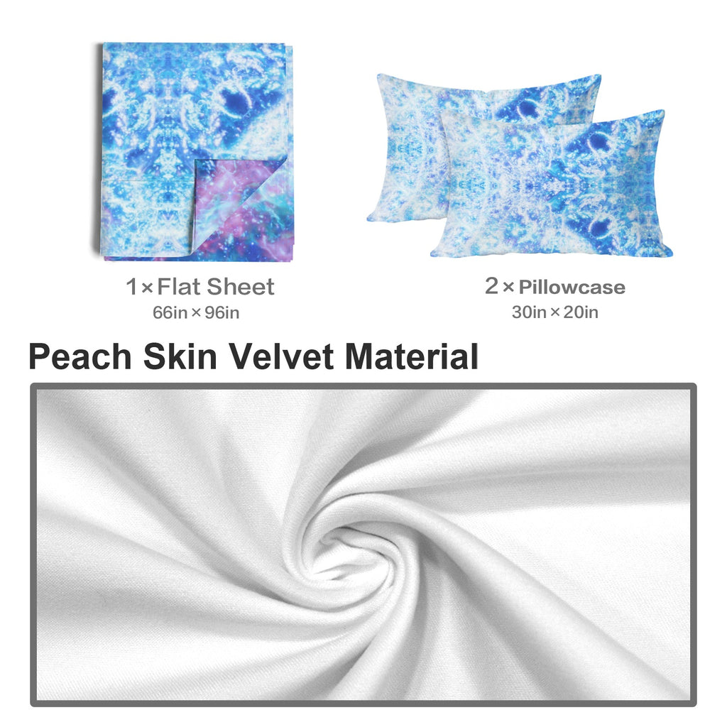 Katerina's Kamar-Taj Desires 3-Piece Bedding Set (Bed Sheet + Pillowcases)  | Ships from USA