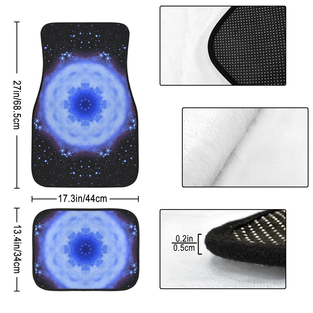 Katerina's Halo Desires 4-Piece Car Floor Mats （Customized Separately）| Ships from USA