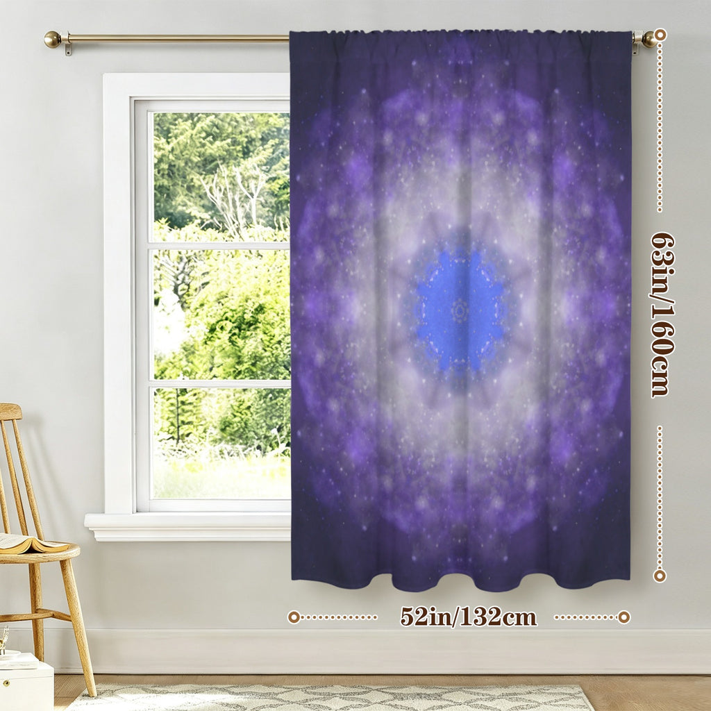 Katerina's We Will Go Home Desires Window Curtain 52" x 63" ( 1 Piece ) | Ships from USA