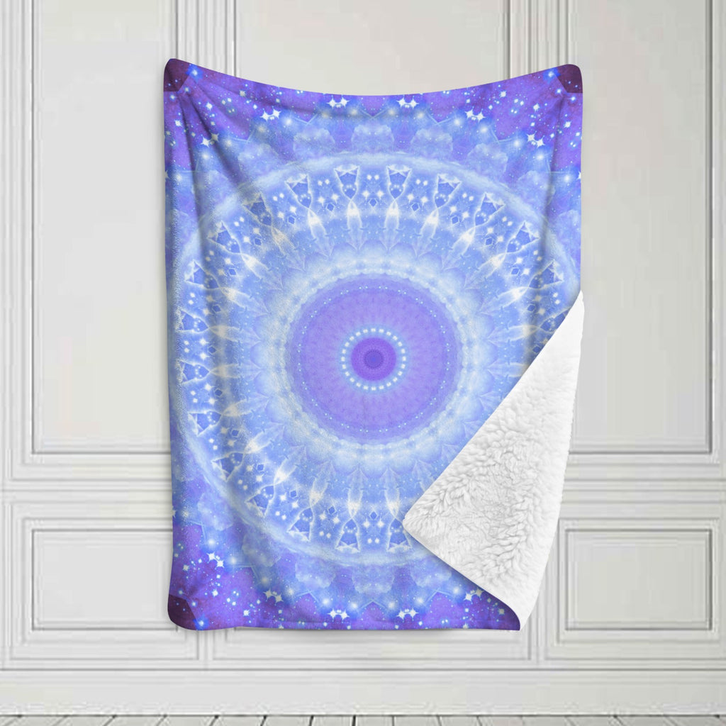 Katerina's Living on a Prayer Desires Sherpa Fleece Blanket 30" x 40" | Ships from USA