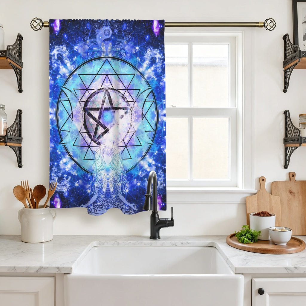 Amen Jin's Katerina's Eros & Psyche Magical Awakening Meditations Window Curtain 27.6" x 39.4" ( 1 Piece ) | Ships from USA