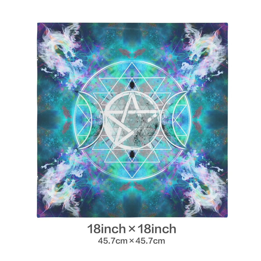 Katerina's Now & Forever Triple Goddess Meditations Custom Pillow Cases 18" x 18" (2-Pack) | Ships from USA