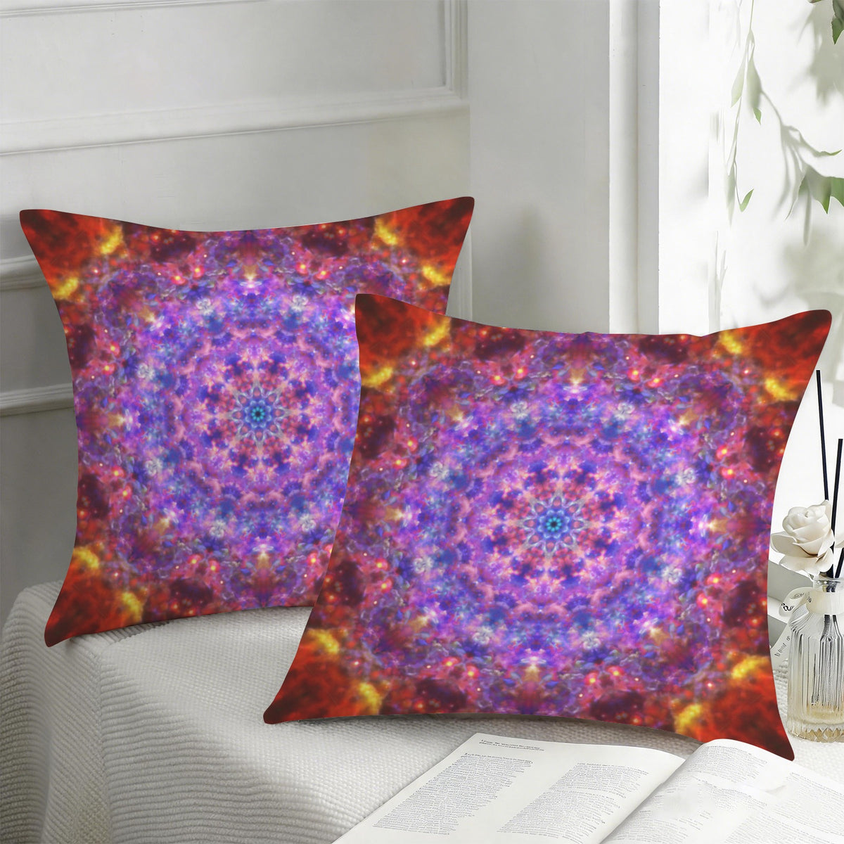 Katerina's Tears Desires Custom Pillow Cases 18" x 18" (2-Pack) | Ships from USA