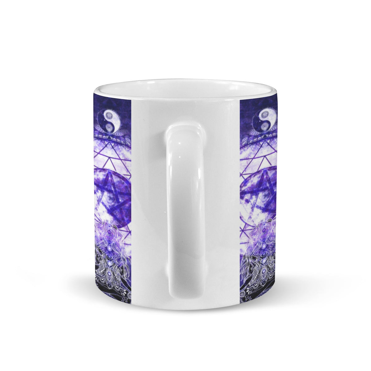 Katerina's Dragon's Eye Magickal Awakening Meditations Custom White Mug(11OZ)(Set of 2) | Ships from USA