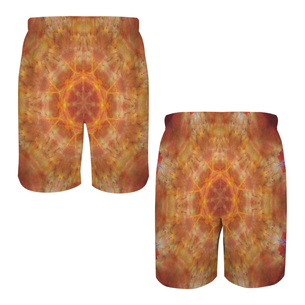 Katerina's Supernova Desires Men's All Over Print Beach Shorts (Sets 26) | Ships from USA