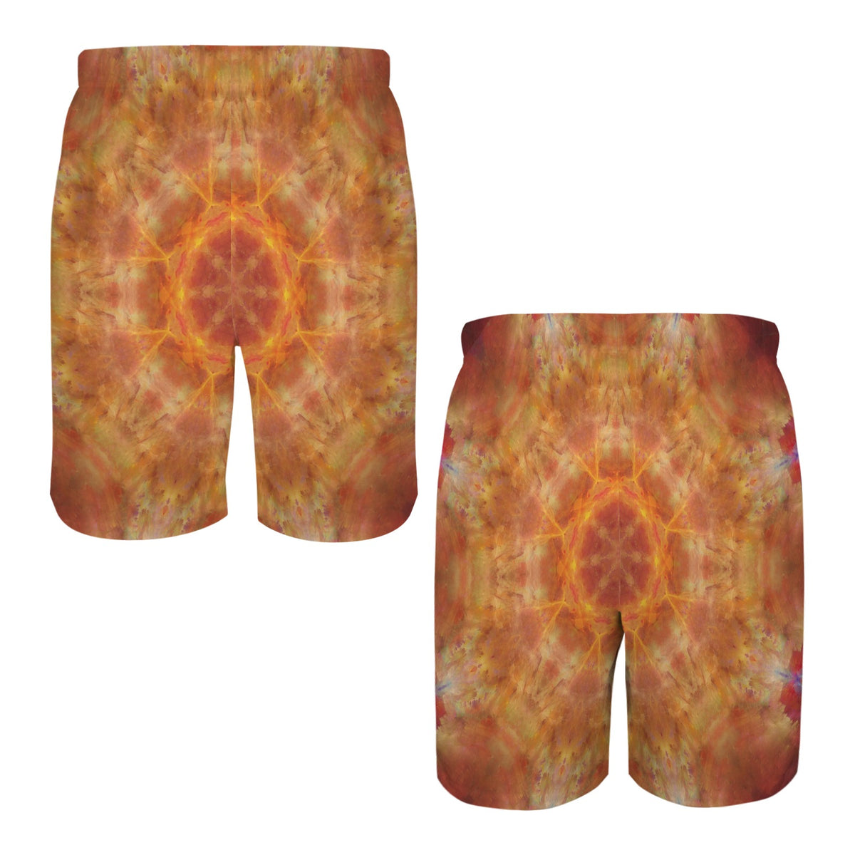 Katerina's Supernova Desires Men's All Over Print Beach Shorts (Sets 26) | Ships from USA