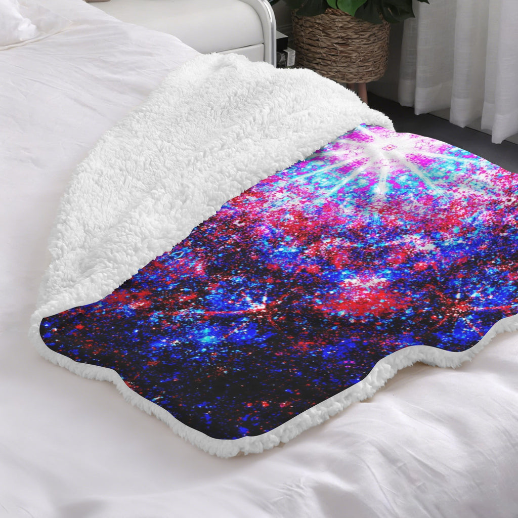 Katerina's Founder's Desires Sherpa Fleece Blanket 30" x 40" | Ships from USA