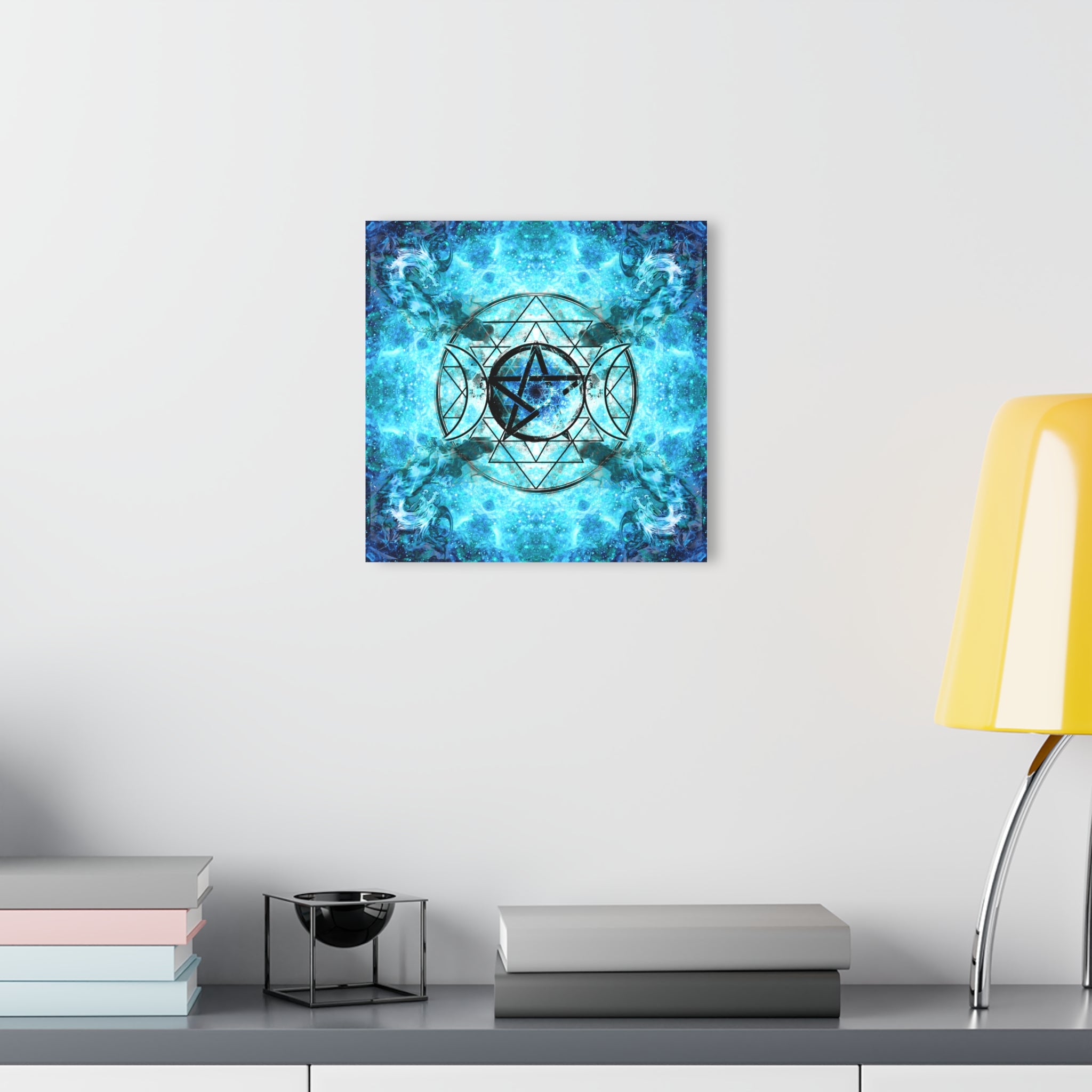 Amen Jin's All the White Horses Triple Goddess Meditations Acrylic (French Cleat)