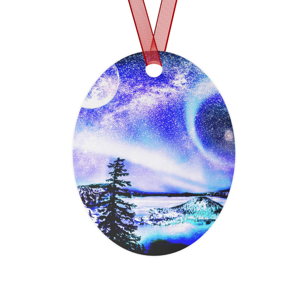 Katerina's Lolite Noel Yule Night Dreams Metal Ornaments