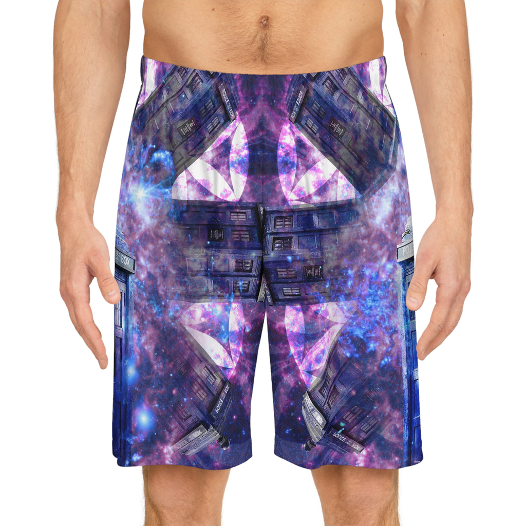 Katerina's Through Time and Space Doctor Desires Basketball Shorts