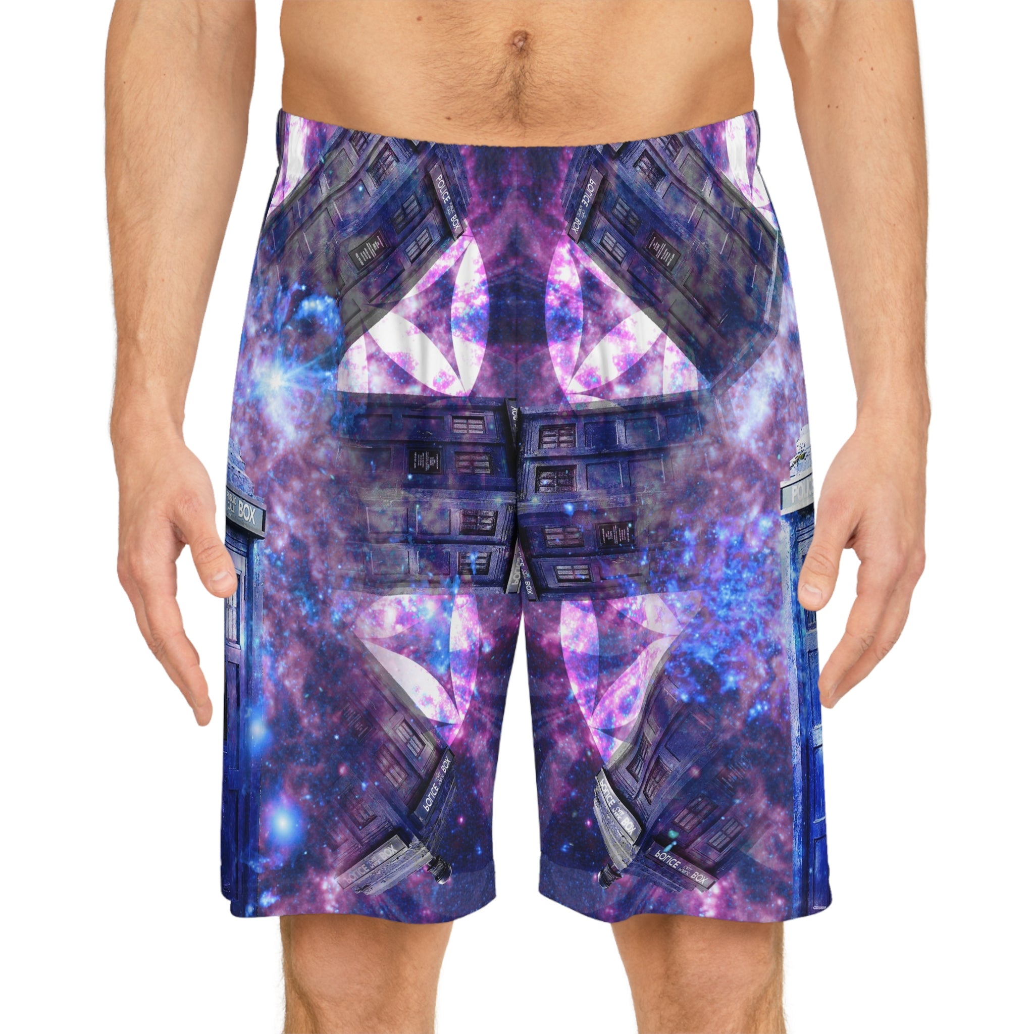 Katerina's Through Time and Space Doctor Desires Basketball Shorts