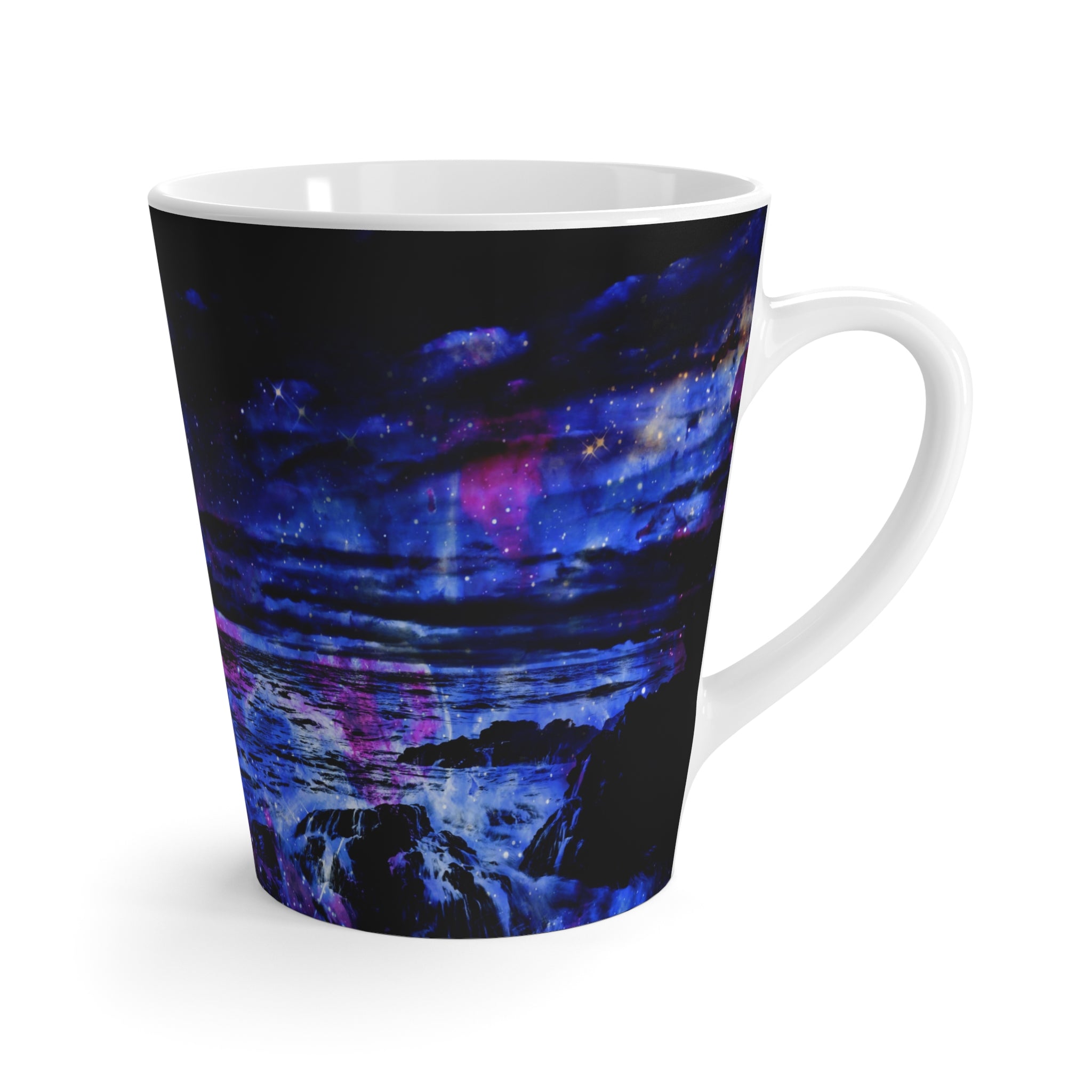 Lover's Cosmic Falls Dreams Latte Mug