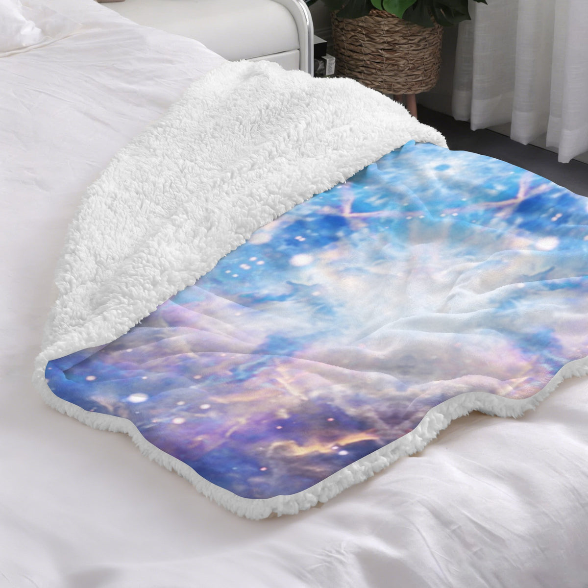 Katerina's Winterborn Desires Sherpa Fleece Blanket 30" x 40" | Ships from USA