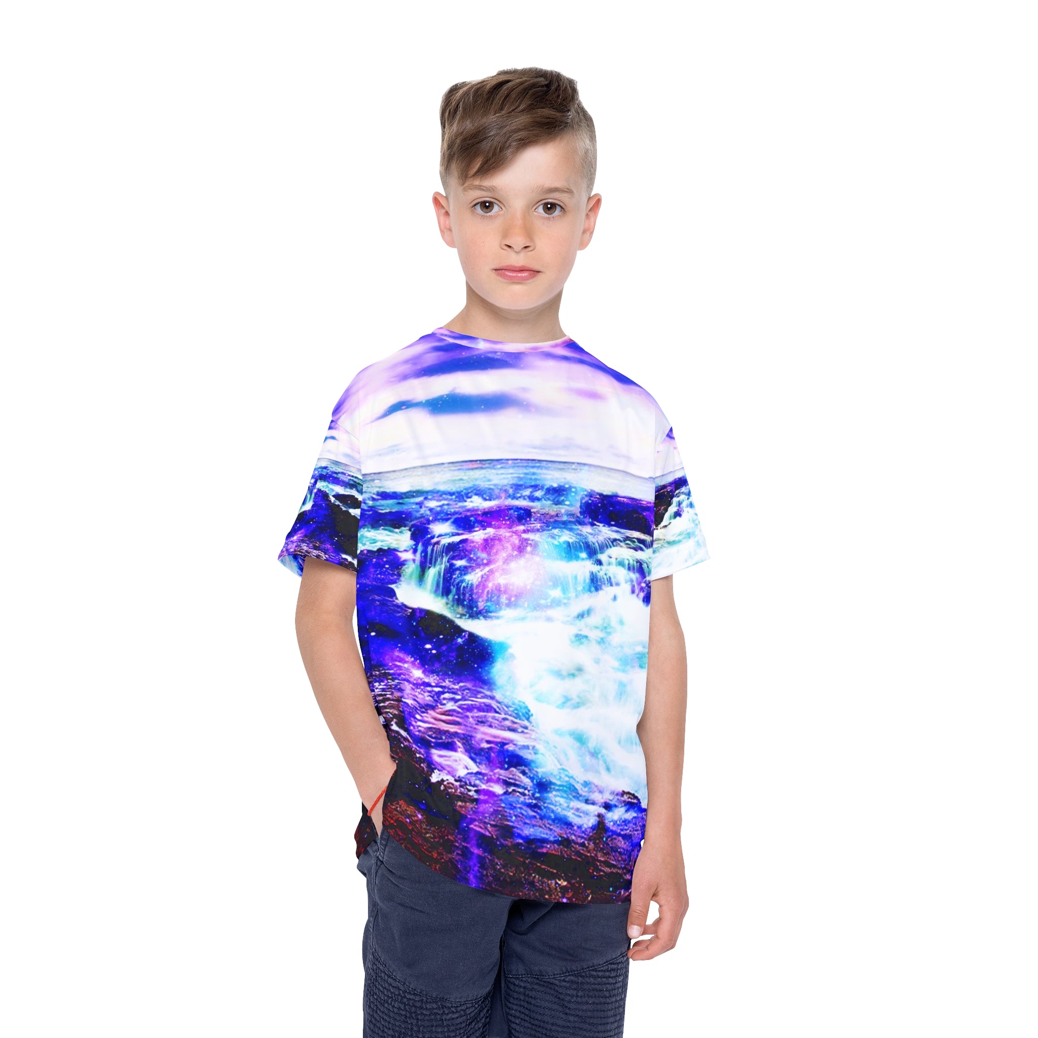 Mystic Magickal Sea Dreams Kids Sports Jersey